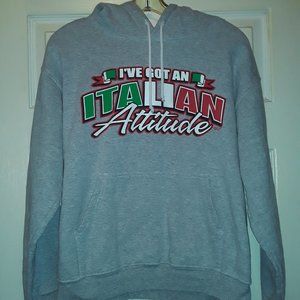 ESY girls grey pullover hoodie size Sm.